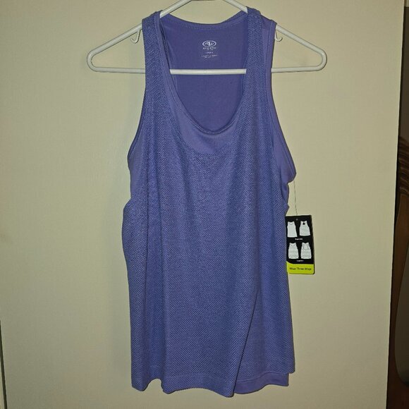 Lavender Athletic 3 in 1 twisted tank‎ top NEW Size small - Picture 1 of 7
